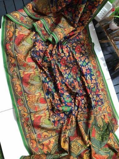 Linen digital print Wholesale saree supplier in Gujarat