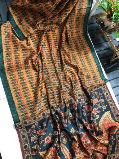 Linen digital print Wholesale saree supplier in Gujarat