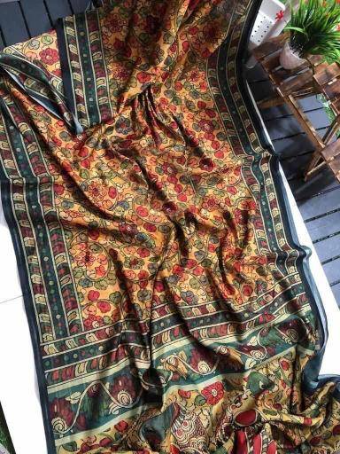 Linen digital print Wholesale saree supplier in Gujarat