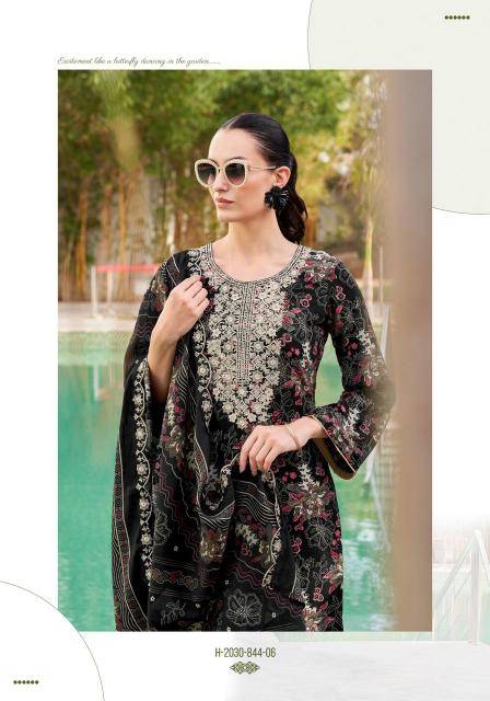 Alok suit black diamond 10 Dress materials manufacturers in India