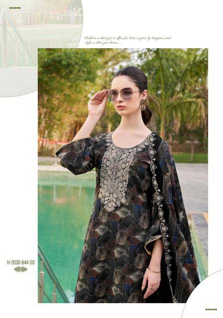 Alok suit black diamond 10 Dress materials manufacturers in India
