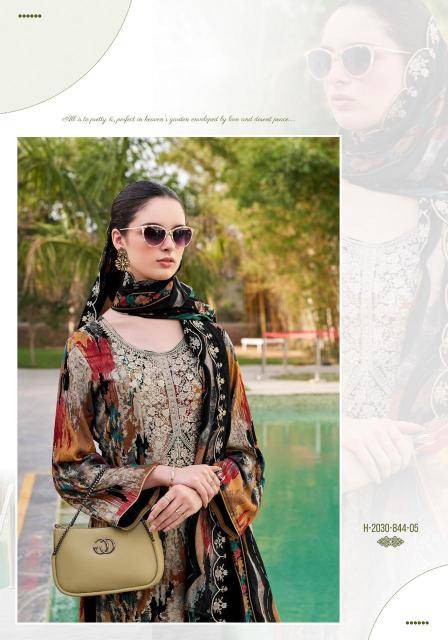 Alok suit black diamond 10 Dress materials manufacturers in India