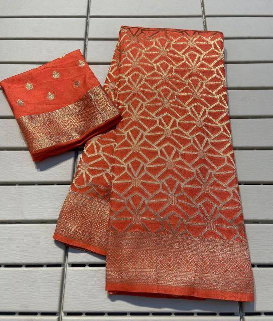 Pure khadi silk rich zari Saree wholesalers in Bhavnagar