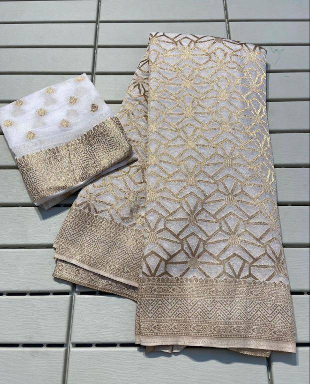 Pure khadi silk rich zari Saree wholesalers in Bhavnagar