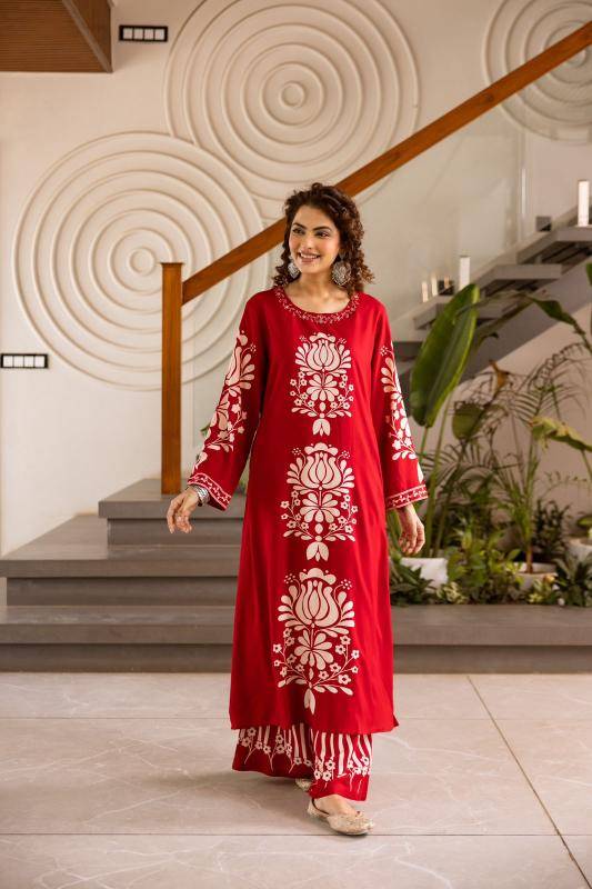 Karma german rayon printed Kurti exporter in India