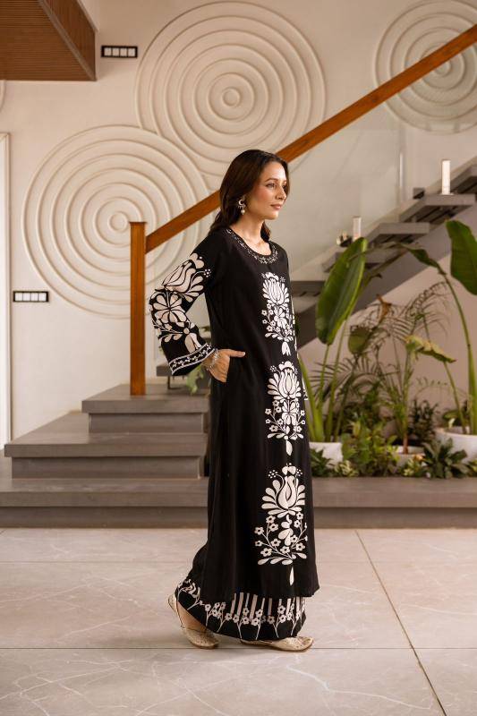 Karma german rayon printed Kurti exporter in India