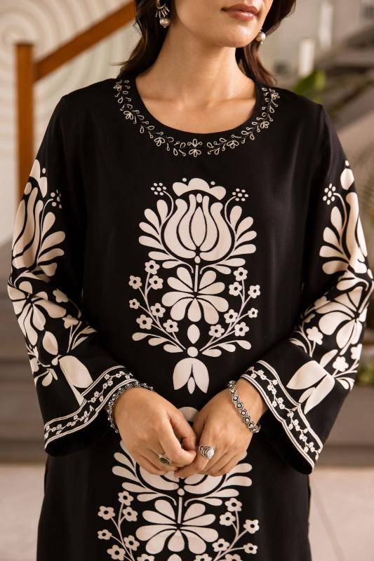 Karma german rayon printed Kurti exporter in India