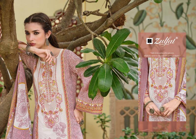 Zulfat designer suits venisha vol 2 Dress materials wholesale market