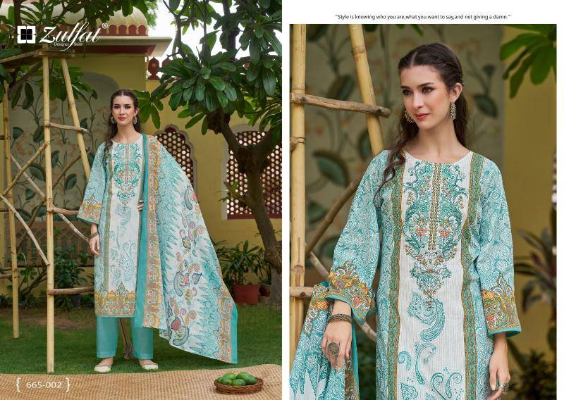 Zulfat designer suits venisha vol 2 Dress materials wholesale market