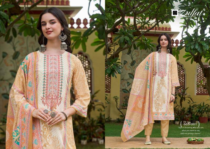 Zulfat designer suits venisha vol 2 Dress materials wholesale market