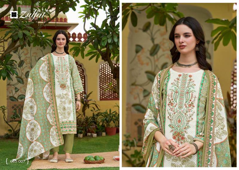 Zulfat designer suits venisha vol 2 Dress materials wholesale market