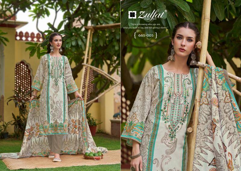 Zulfat designer suits venisha vol 2 Dress materials wholesale market