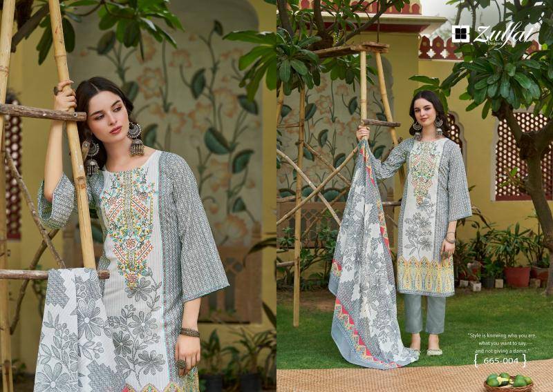 Zulfat designer suits venisha vol 2 Dress materials wholesale market
