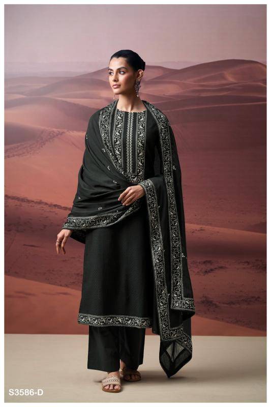 Ganga naysa 3586 Bulk dress materials in India