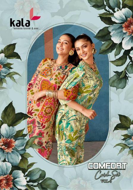 Kala comfort vol-3 co ord set Ladies Kurti Manufacturers in Surat