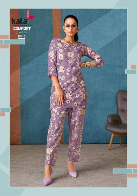 Kala comfort vol-3 co ord set Ladies Kurti Manufacturers in Surat