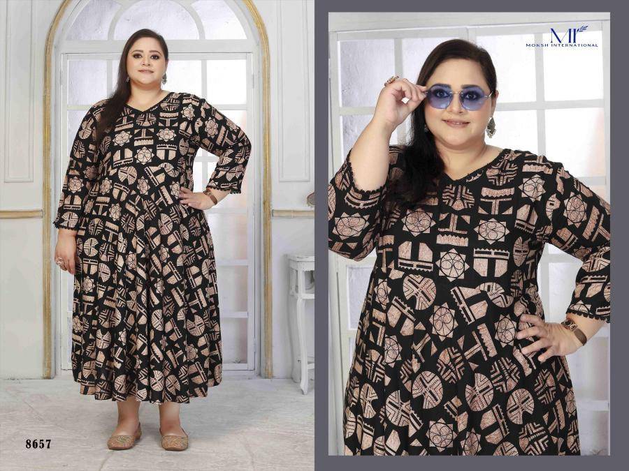 Moksh international plus size color vol- 1 Surat Kurti Online Shopping