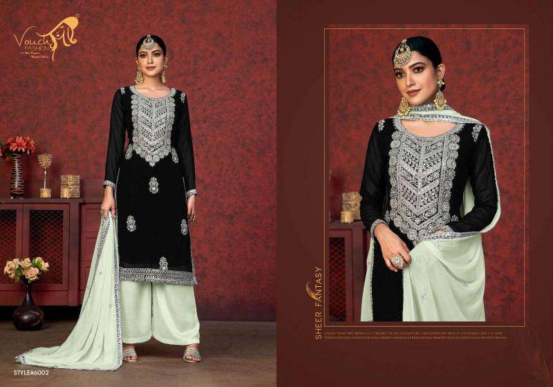 Vouch noor mahal vol 1 Wholesale dress materials in Delhi