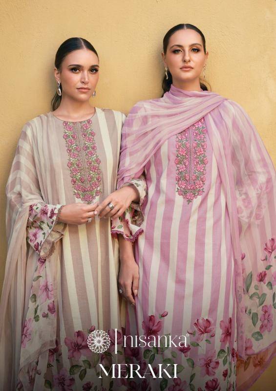 Meraki nisanka Dress material wholesale market Delhi