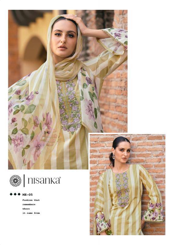 Meraki nisanka Dress material wholesale market Delhi
