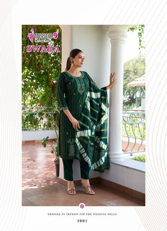 Mystic9 swara vol 3 Kurti boutique in Ahmedabad