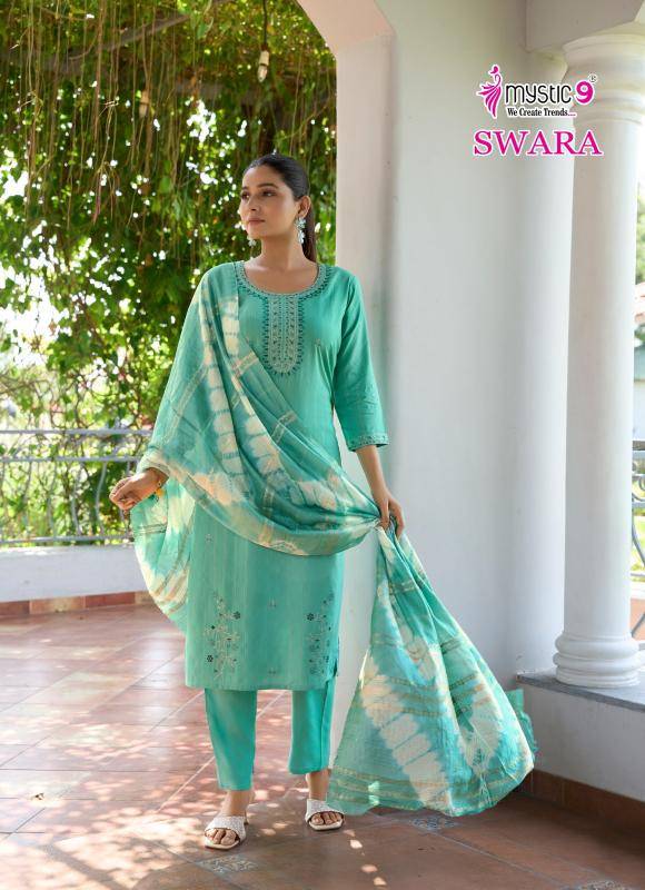Mystic9 swara vol 3 Kurti boutique in Ahmedabad