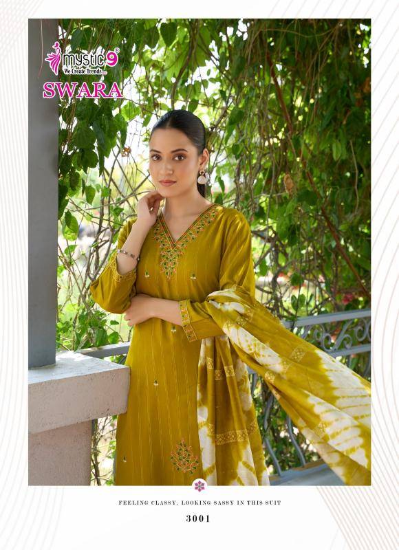 Mystic9 swara vol 3 Kurti boutique in Ahmedabad