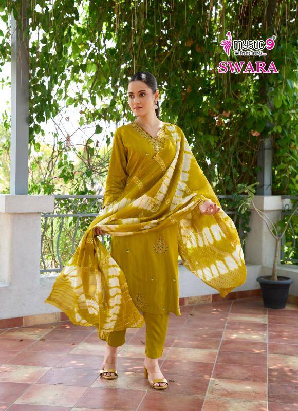 Mystic9 swara vol 3 Kurti boutique in Ahmedabad