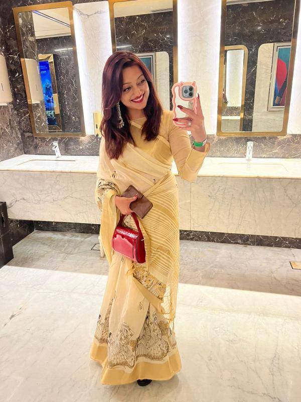 Special tusser quality with kalankari Saree suppliers in Mumbai