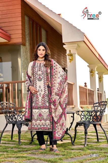 Shree fab d.no-KT-125 Wholesale dress materials suppliers in Surat