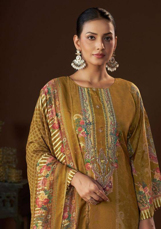 Karva designer studio yamika Bulk dress materials dealer in Surat