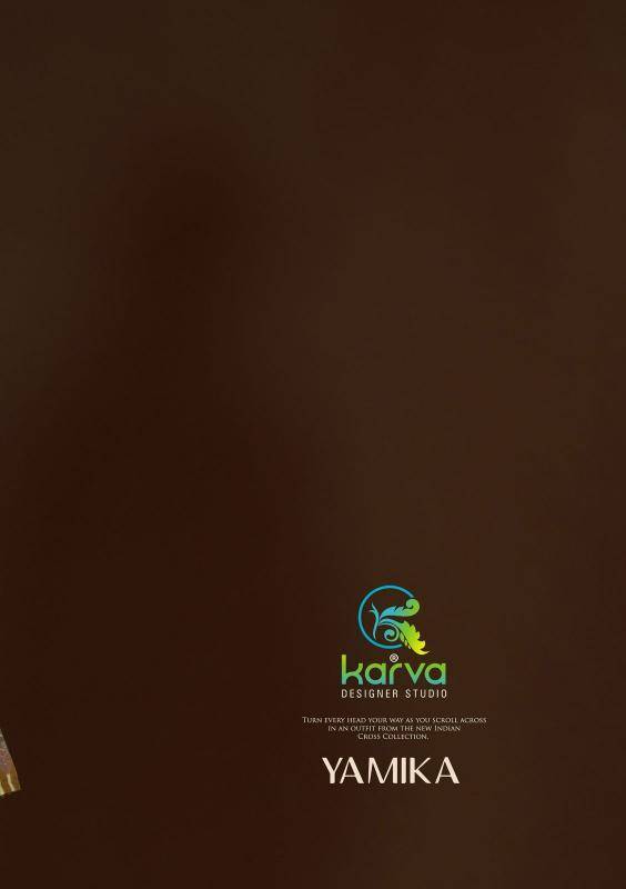 Karva designer studio yamika Bulk dress materials dealer in Surat