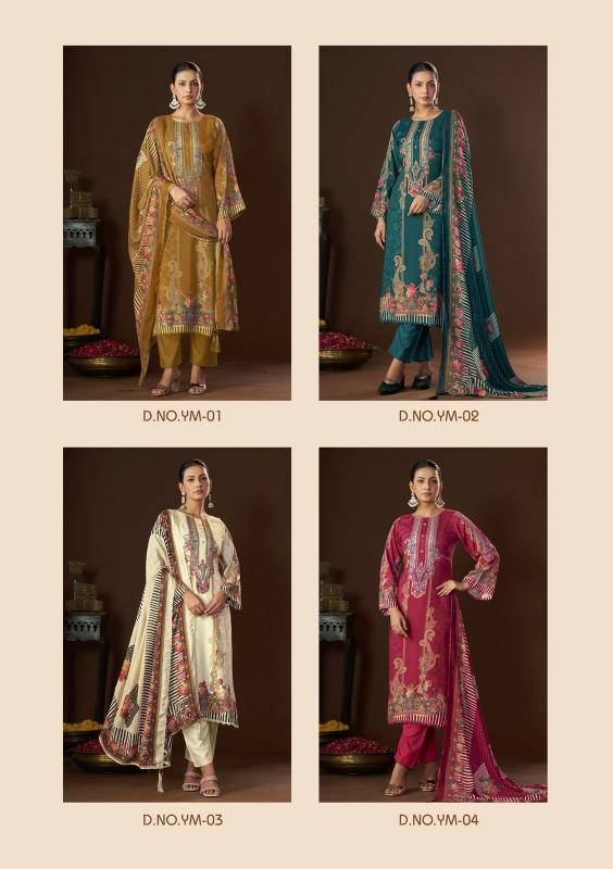 Karva designer studio yamika Bulk dress materials dealer in Surat