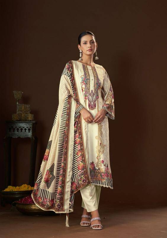 Karva designer studio yamika Bulk dress materials dealer in Surat