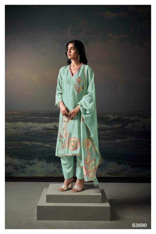 Ganga veds 3690 Surat dress material online shopping