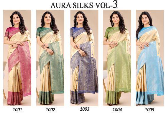 ASTITA AURA SILKS VOL 3 Saree wholesale business in India
