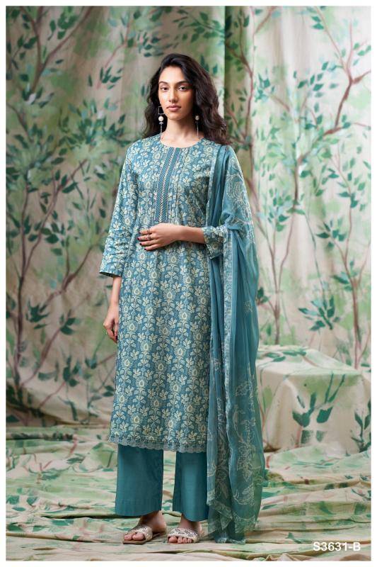 Ganga bexley 3631 Wholesale designer dress materials in Surat