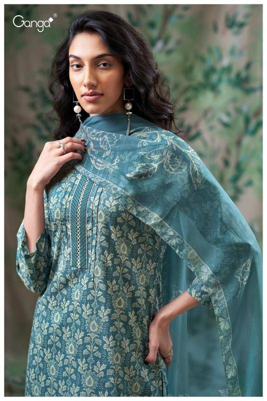 Ganga bexley 3631 Wholesale designer dress materials in Surat