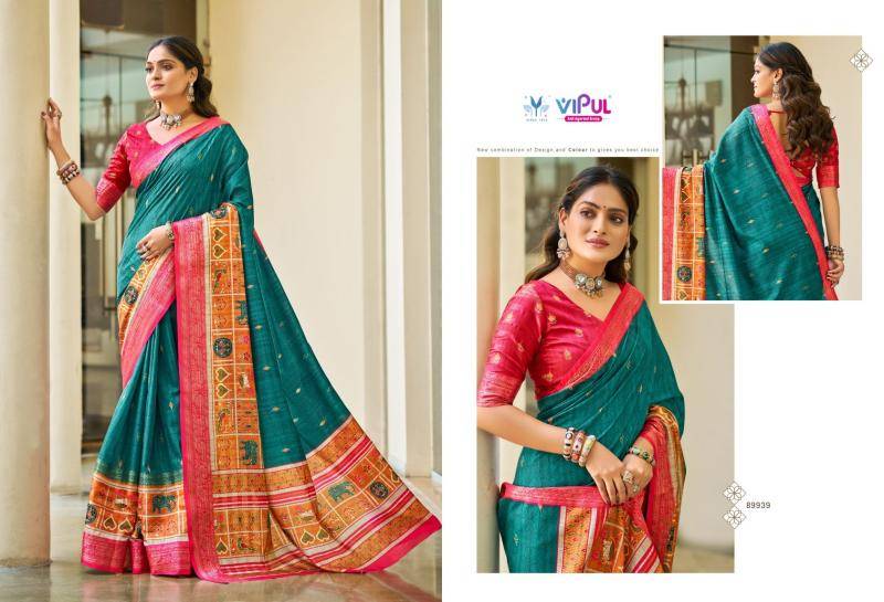 Vipul ridhima Wholesale saree catalog