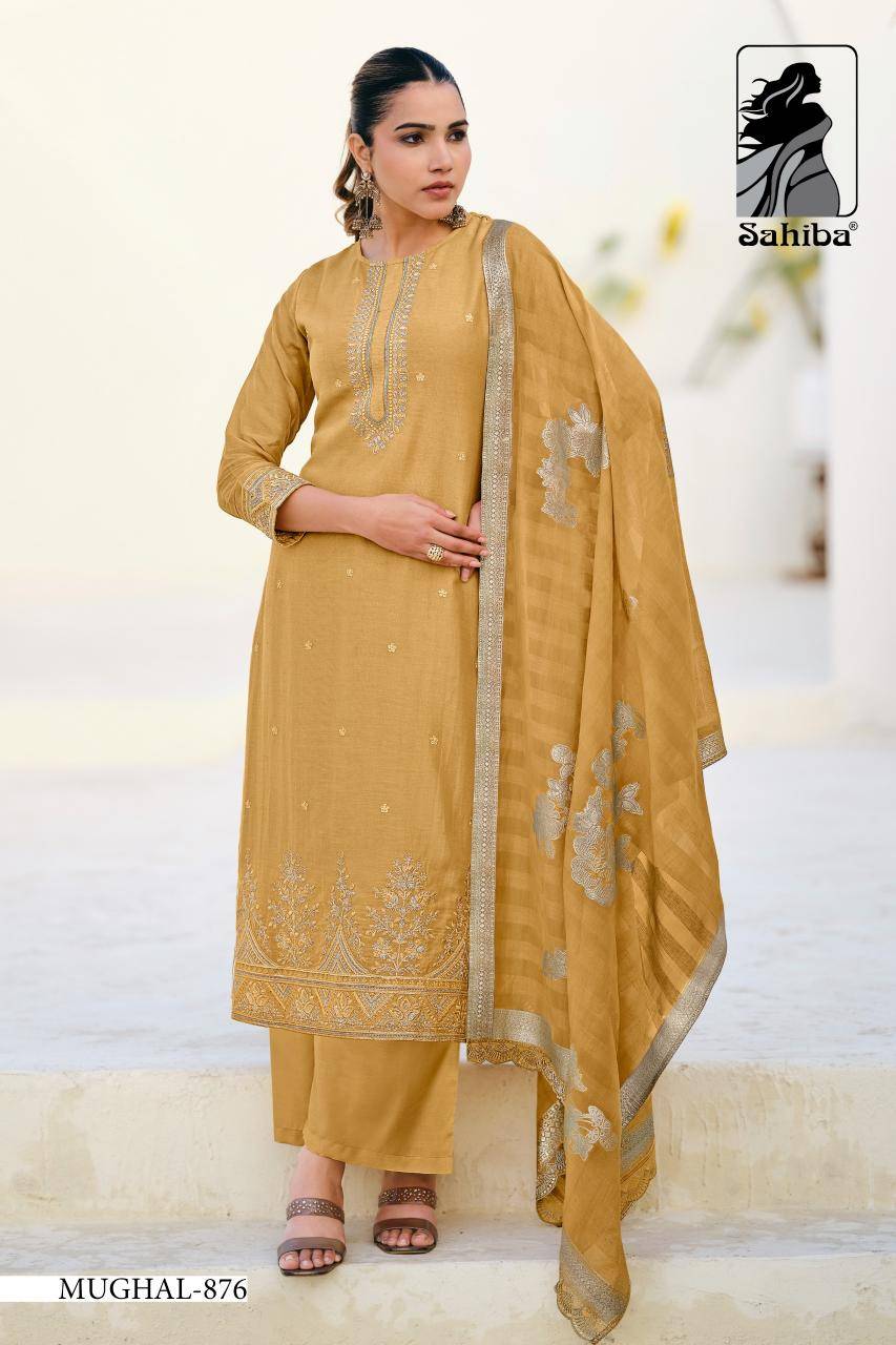 SAHIBA MUGHAL Dress materials wholesale market in India