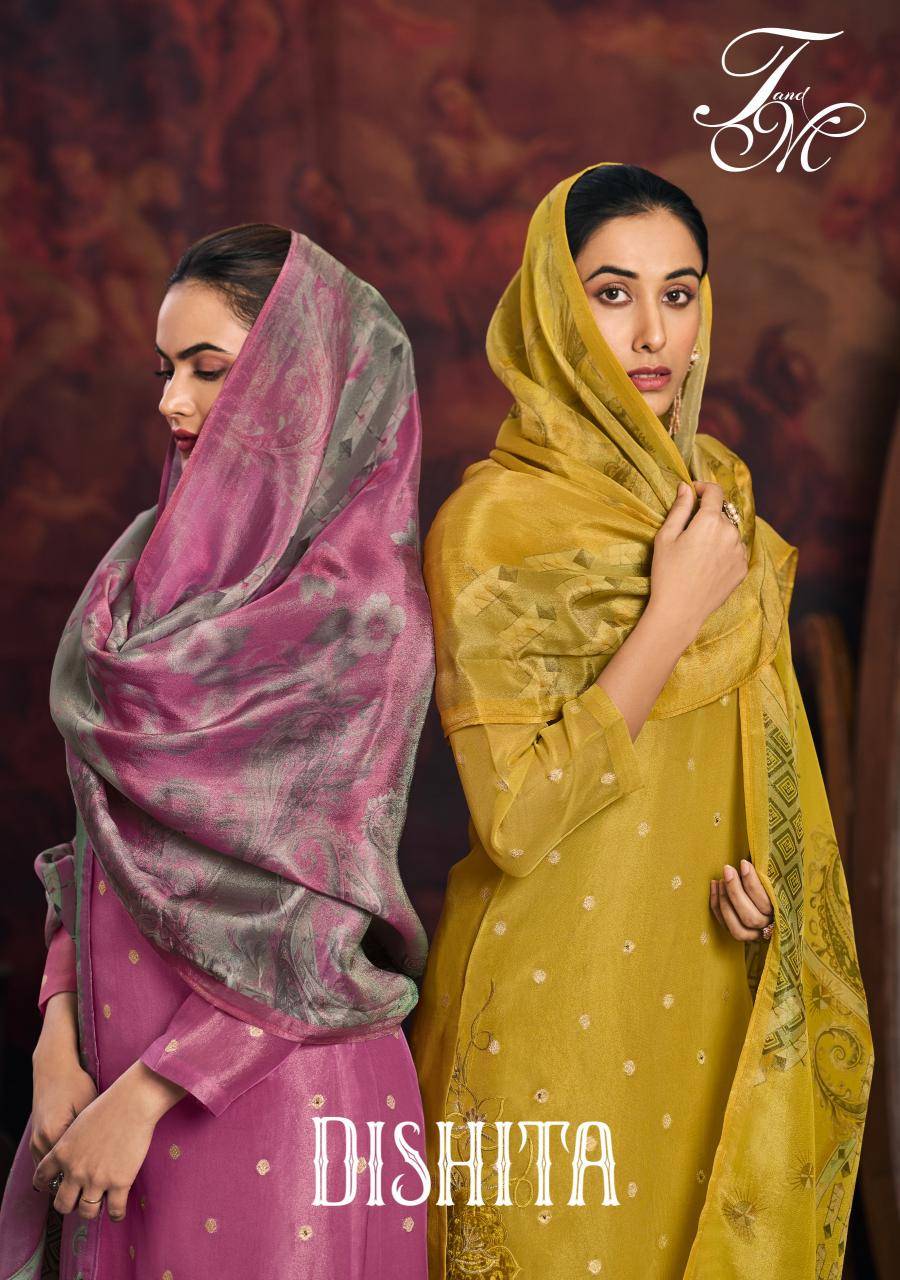 T&M dishita Buy dress materials in bulk from India