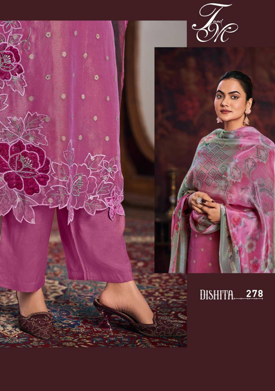 T&M dishita Buy dress materials in bulk from India