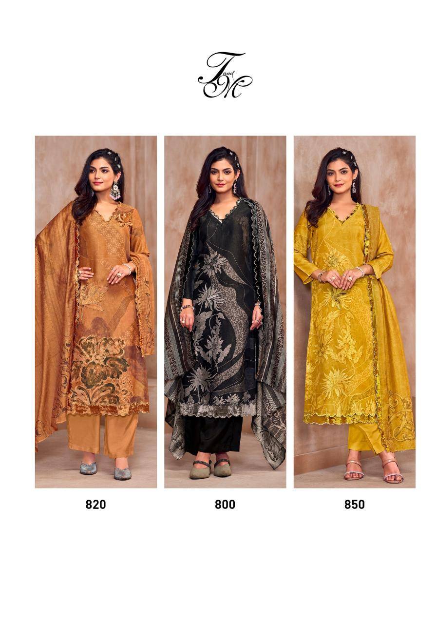 Sahiba T&M manvi Designer dress materials wholesale