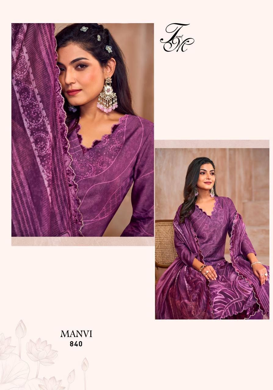 Sahiba T&M manvi Designer dress materials wholesale