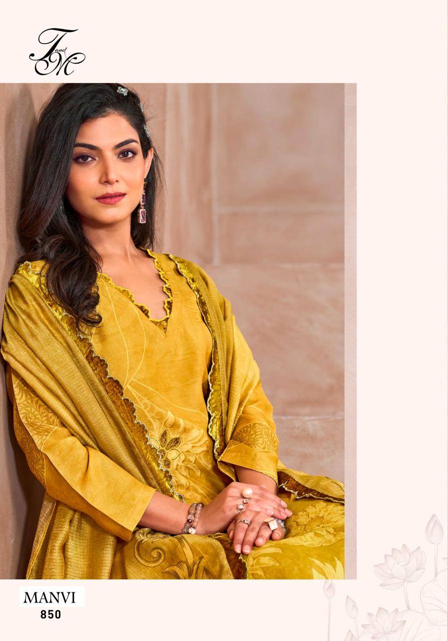 Sahiba T&M manvi Designer dress materials wholesale