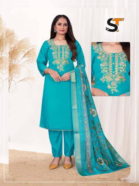Shree salasar heavy roman silk 3 buy indian kurtis