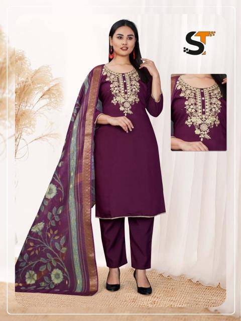Shree salasar heavy roman silk 3 buy indian kurtis