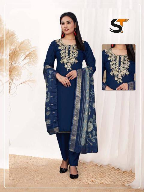 Shree salasar heavy roman silk 3 buy indian kurtis