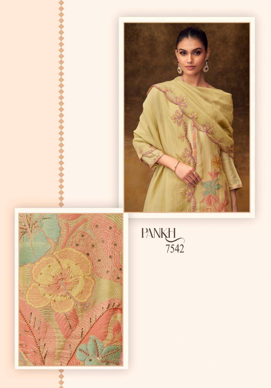 SAHIBA T&M PANKH Wholesale dress material suppliers in Surat