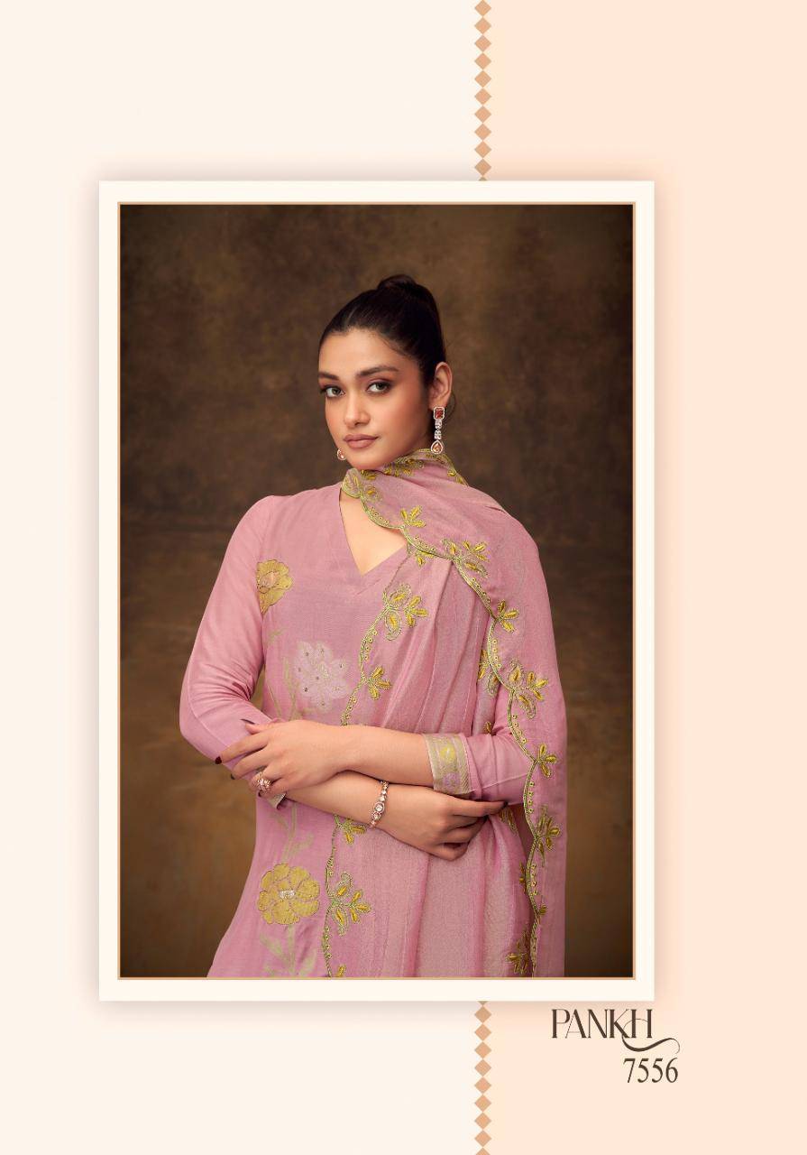 SAHIBA T&M PANKH Wholesale dress material suppliers in Surat